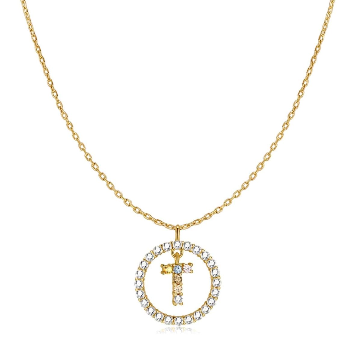 Collar Iniciales Brillantes - LePetiteMarie