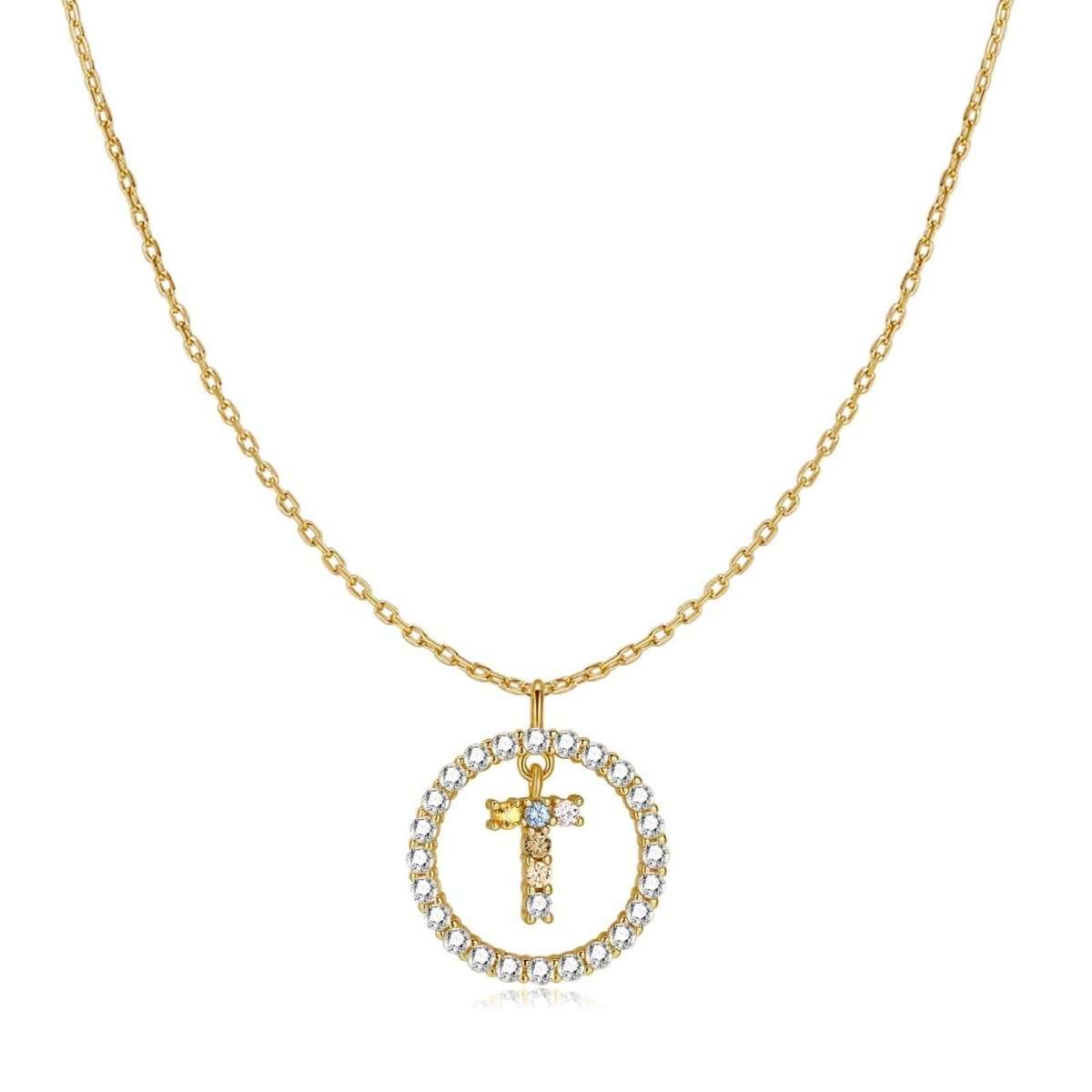 Collar Iniciales Brillantes - LePetiteMarie