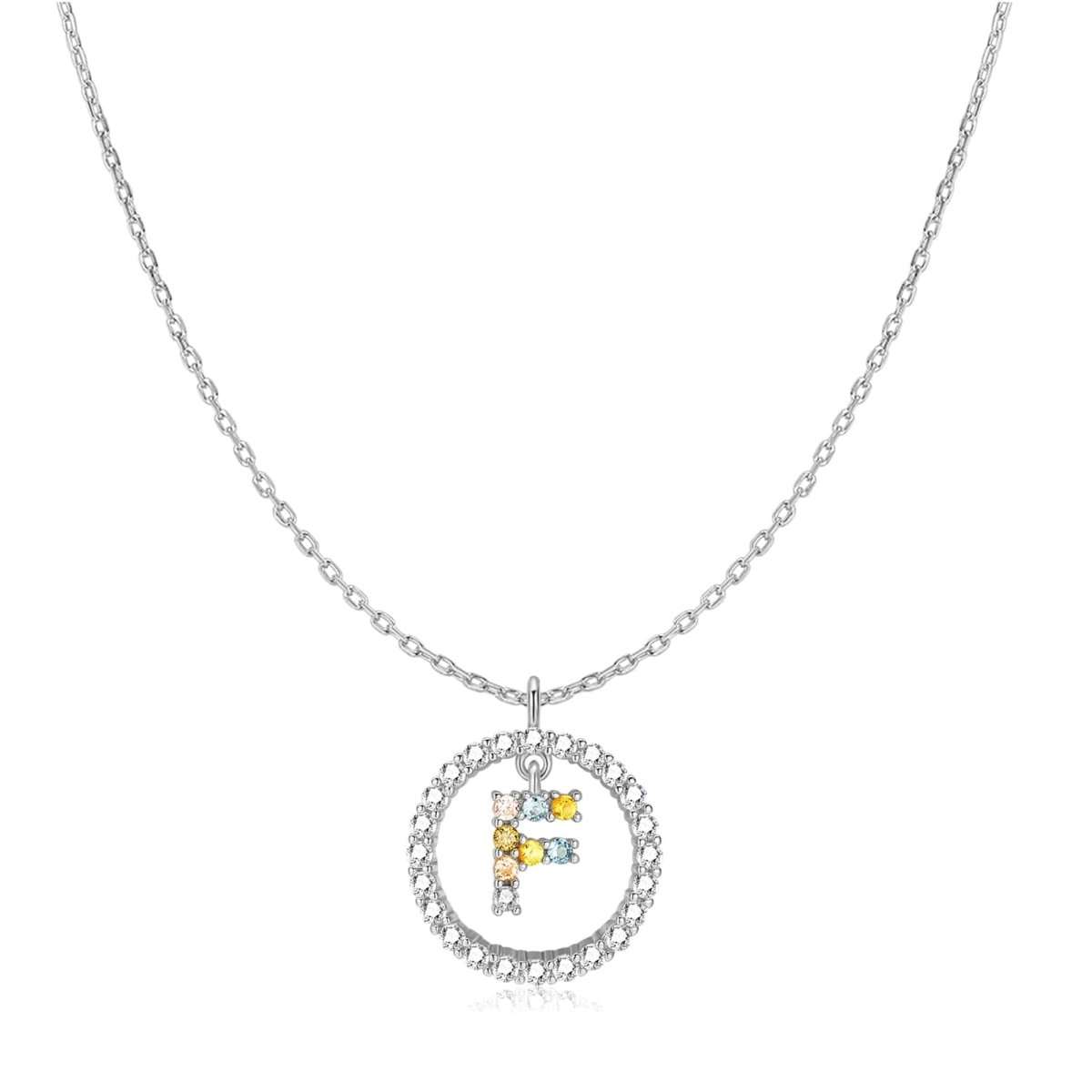 Collar Iniciales Brillantes - LePetiteMarie