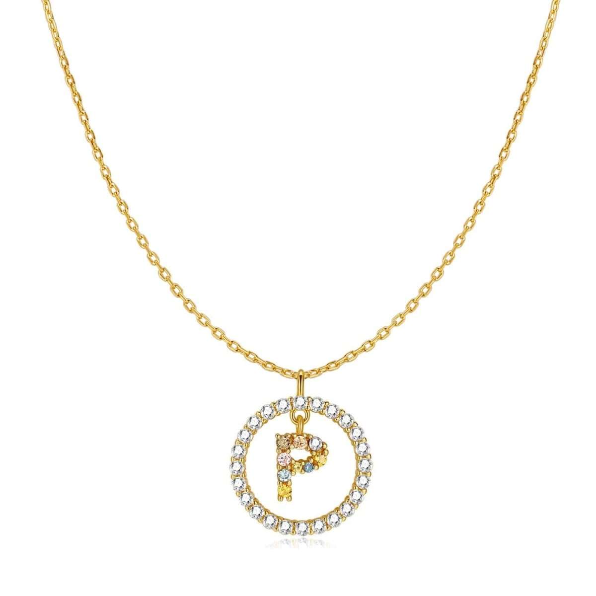 Collar Iniciales Brillantes - LePetiteMarie