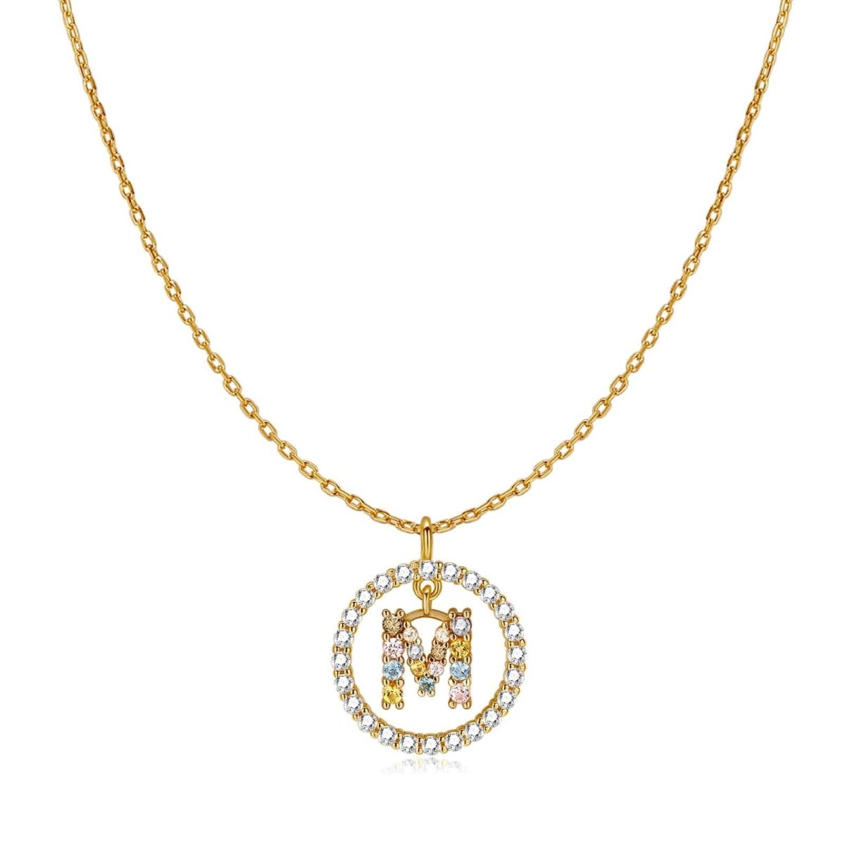 Collar Iniciales Brillantes - LePetiteMarie