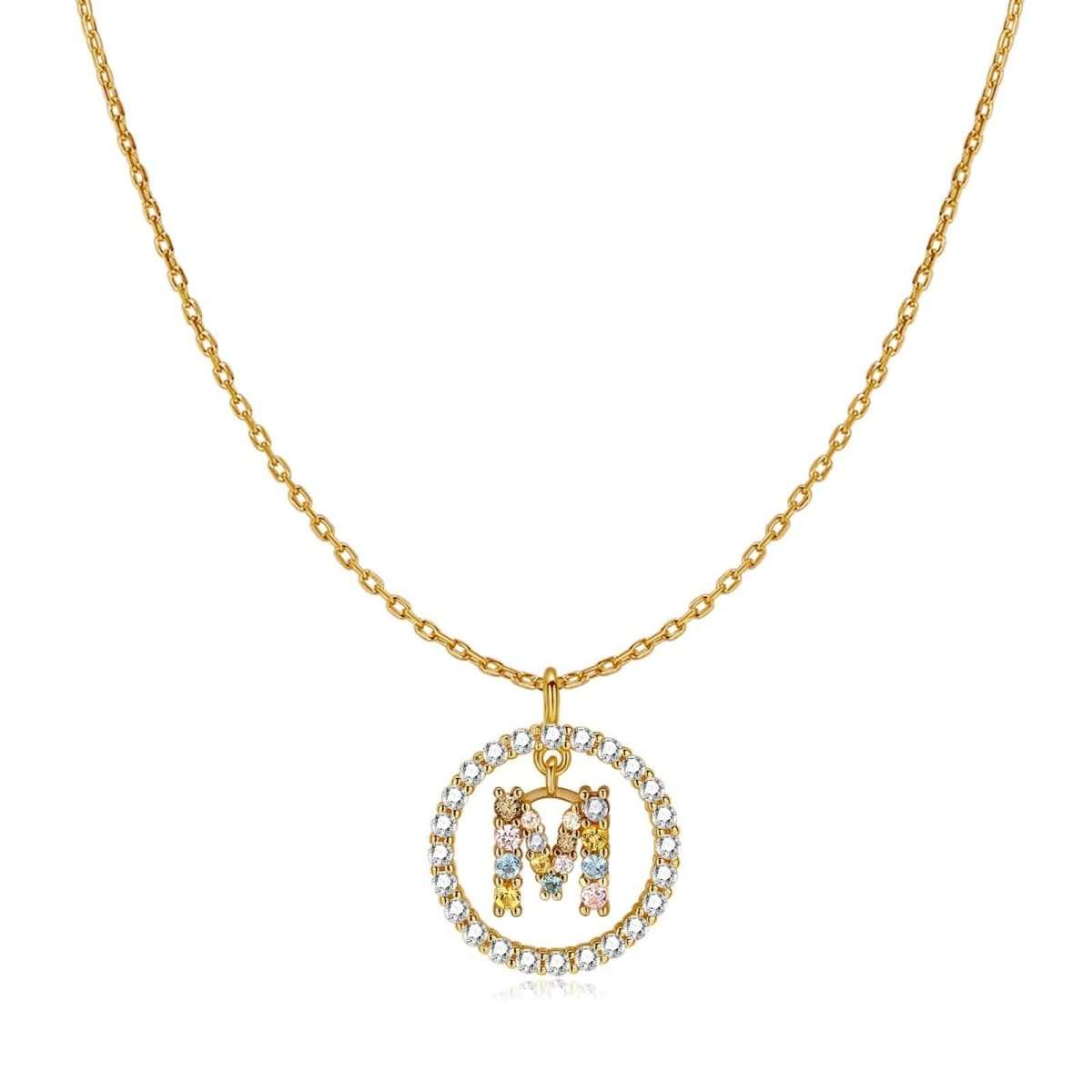 Collar Iniciales Brillantes - LePetiteMarie