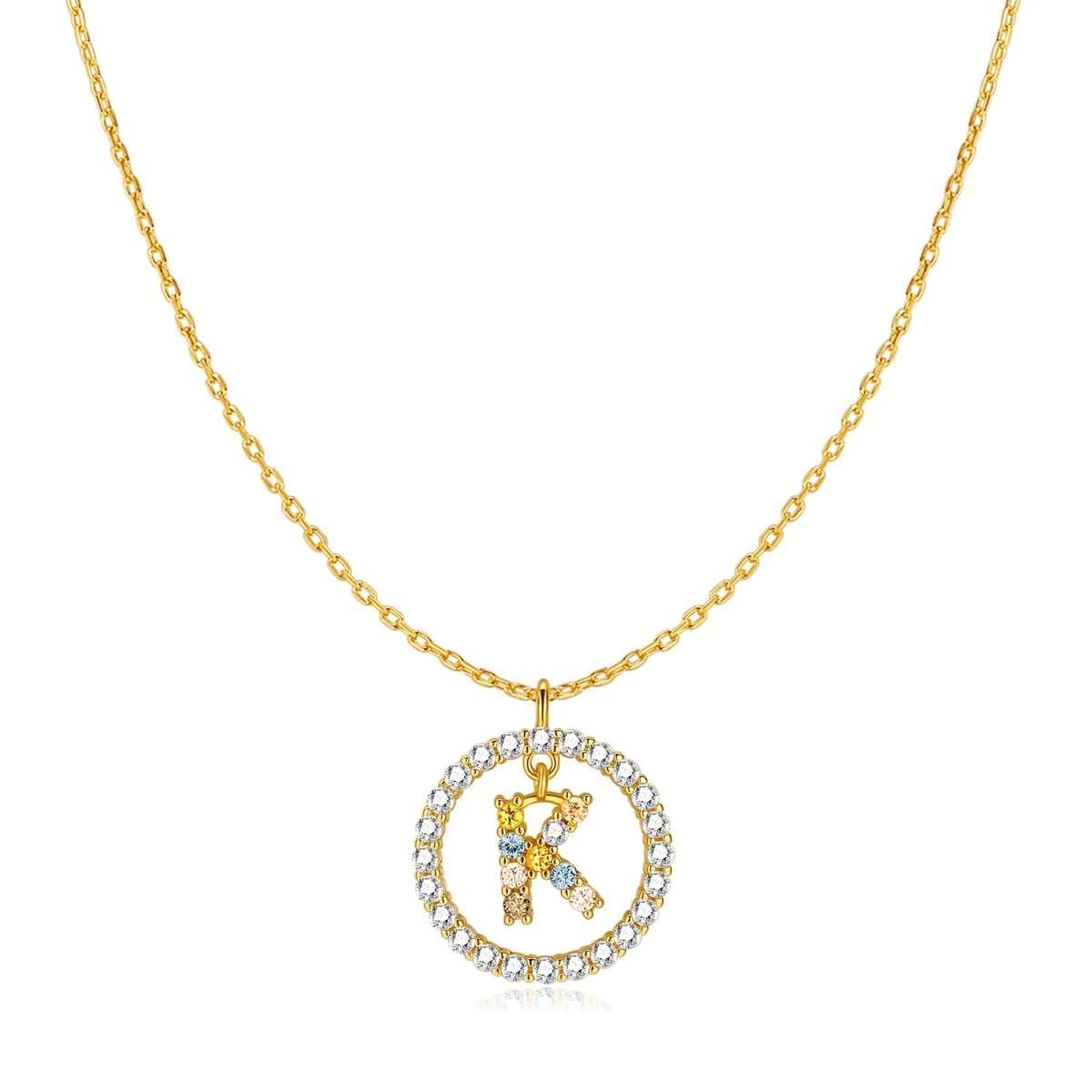 Collar Iniciales Brillantes - LePetiteMarie