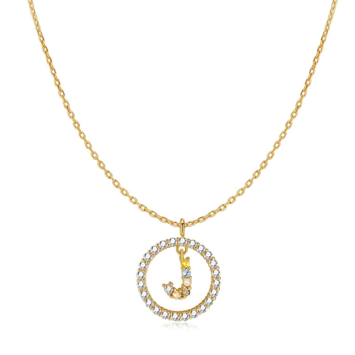 Collar Iniciales Brillantes - LePetiteMarie
