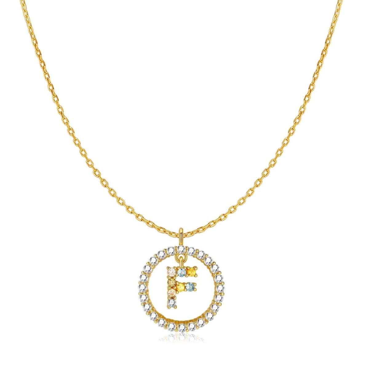 Collar Iniciales Brillantes - LePetiteMarie