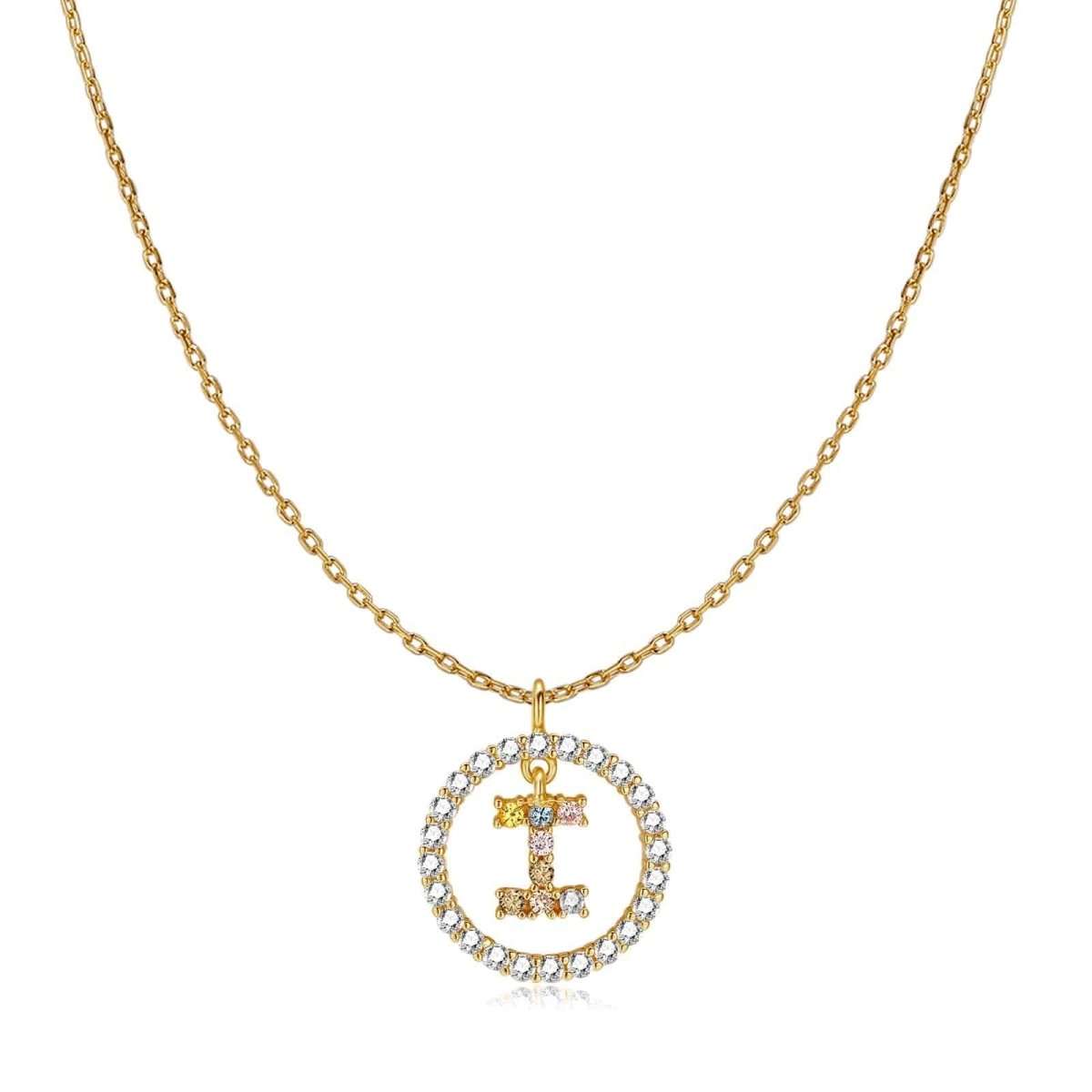 Collar Iniciales Brillantes - LePetiteMarie