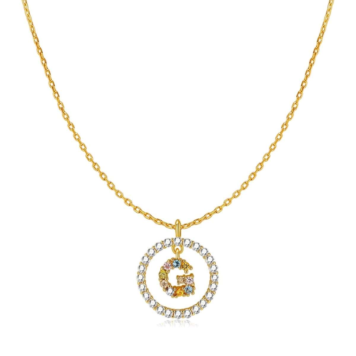 Collar Iniciales Brillantes - LePetiteMarie