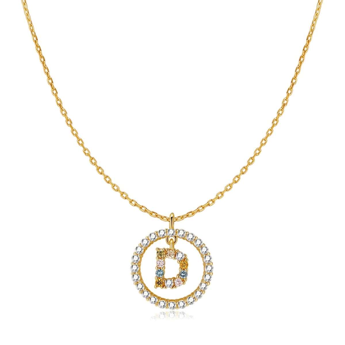 Collar Iniciales Brillantes - LePetiteMarie