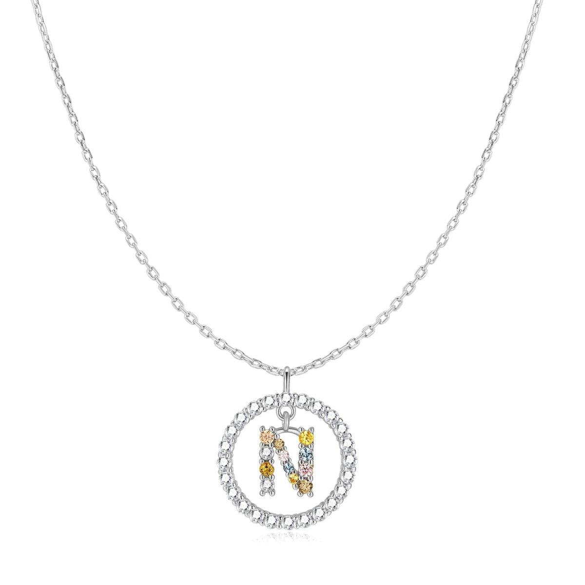 Collar Iniciales Brillantes - LePetiteMarie