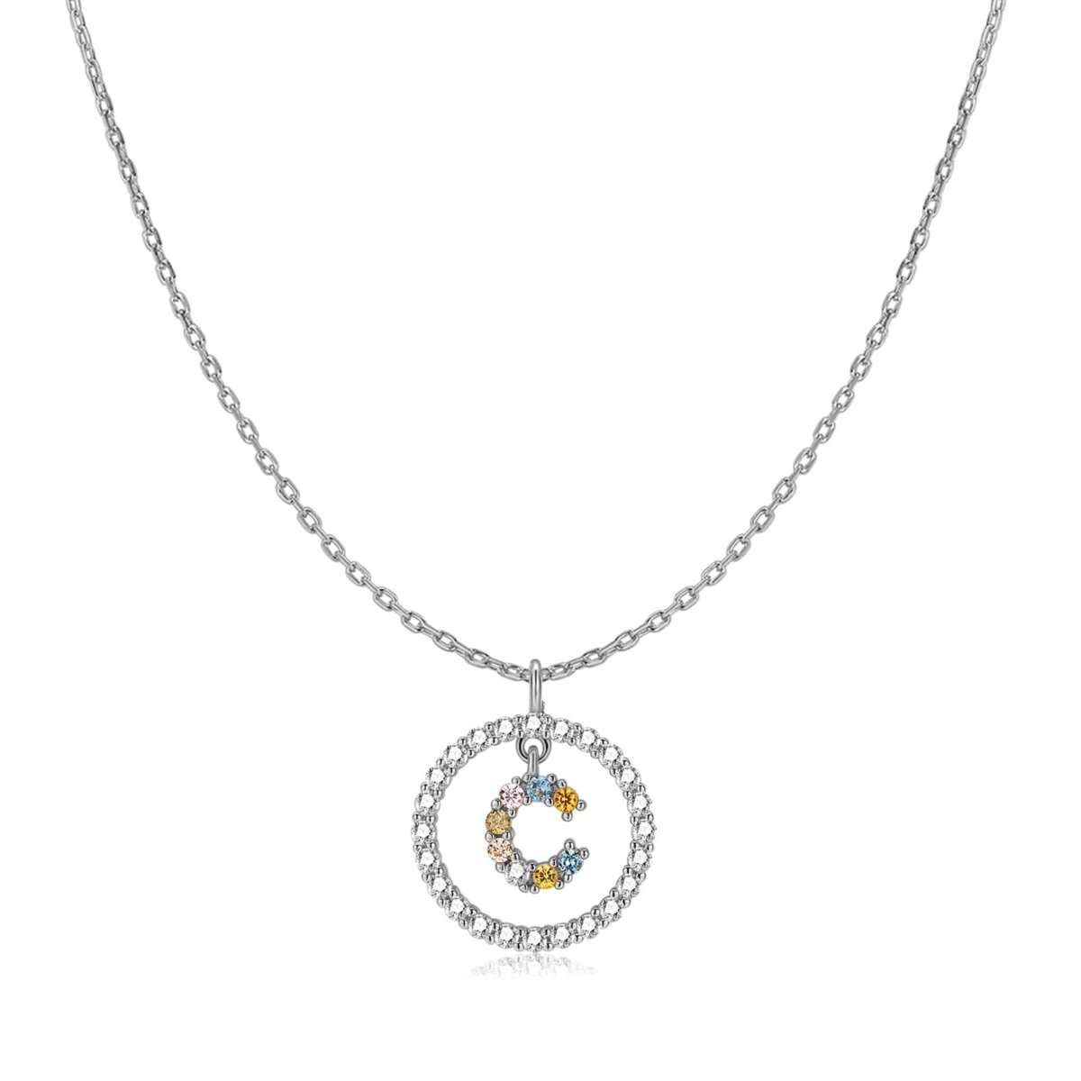 Collar Iniciales Brillantes - LePetiteMarie
