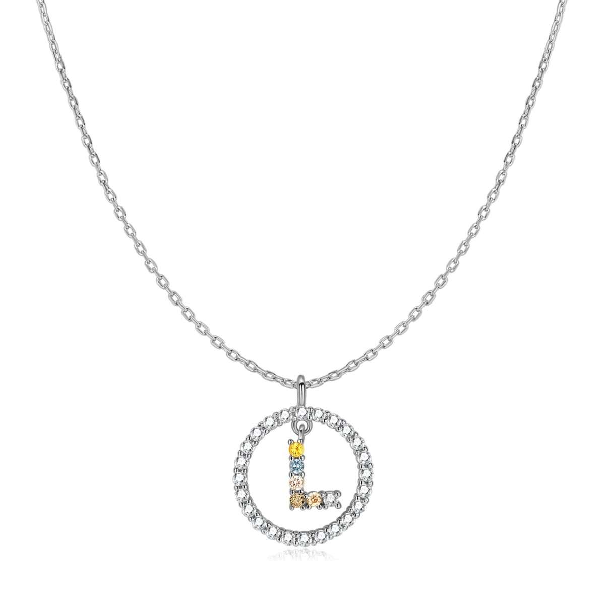 Collar Iniciales Brillantes - LePetiteMarie