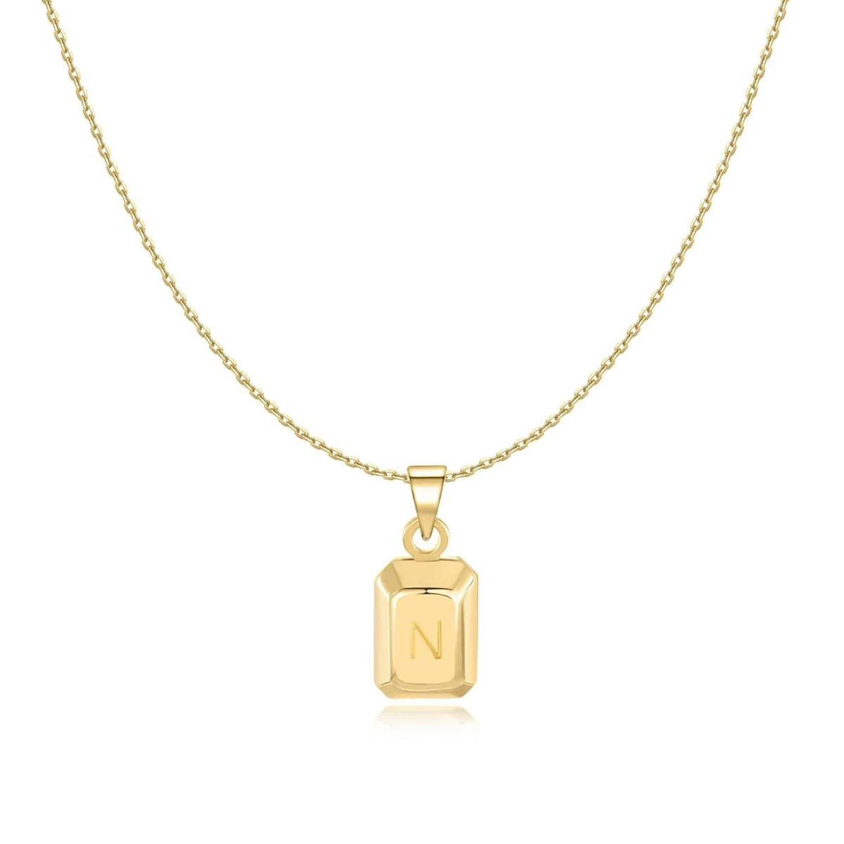 Collar Lingote Inicial - LePetiteMarie