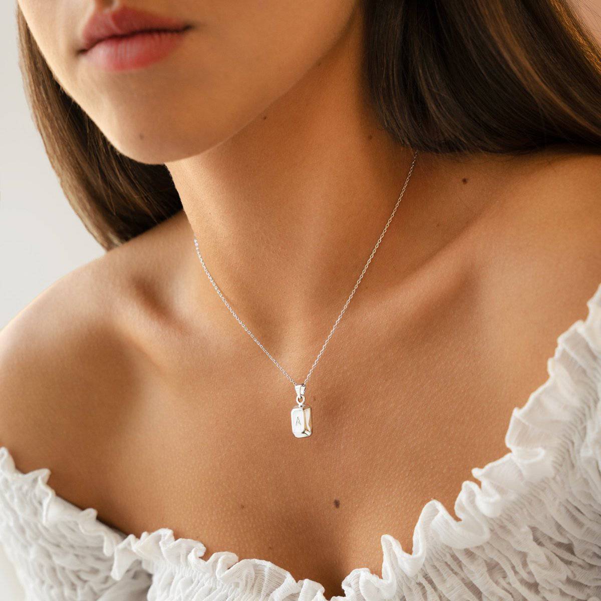 Collar Lingote Inicial - LePetiteMarie