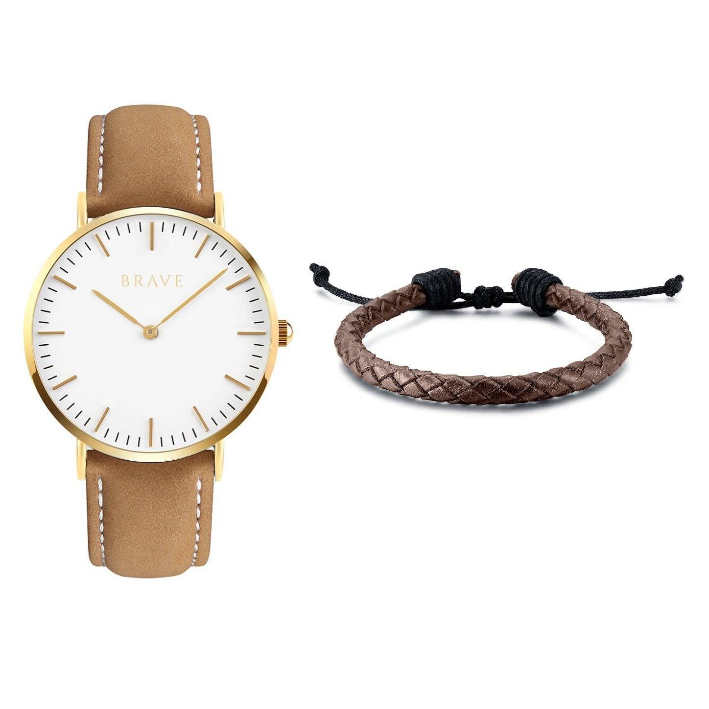 Kit Reloj + Pulsera BRAVE ~ "Classic" - LePetiteMarie