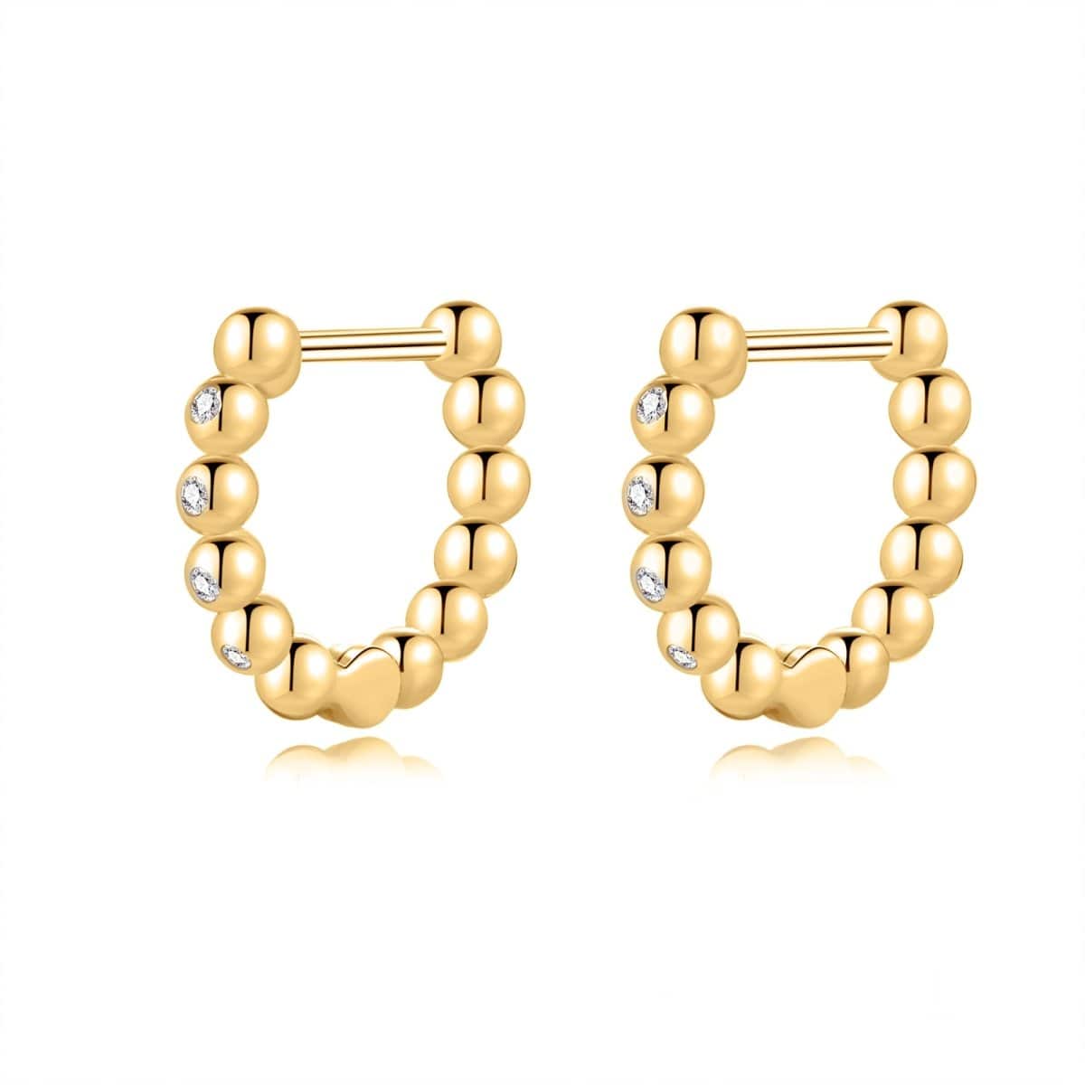 Pendientes "Aros Bolitas" - LePetiteMarie