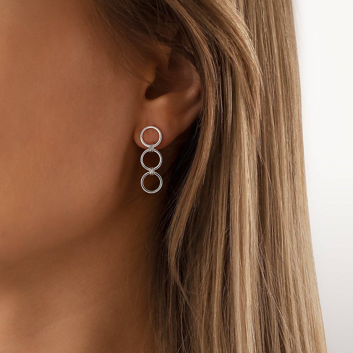 Pendientes Aros Cautivos - LePetiteMarie