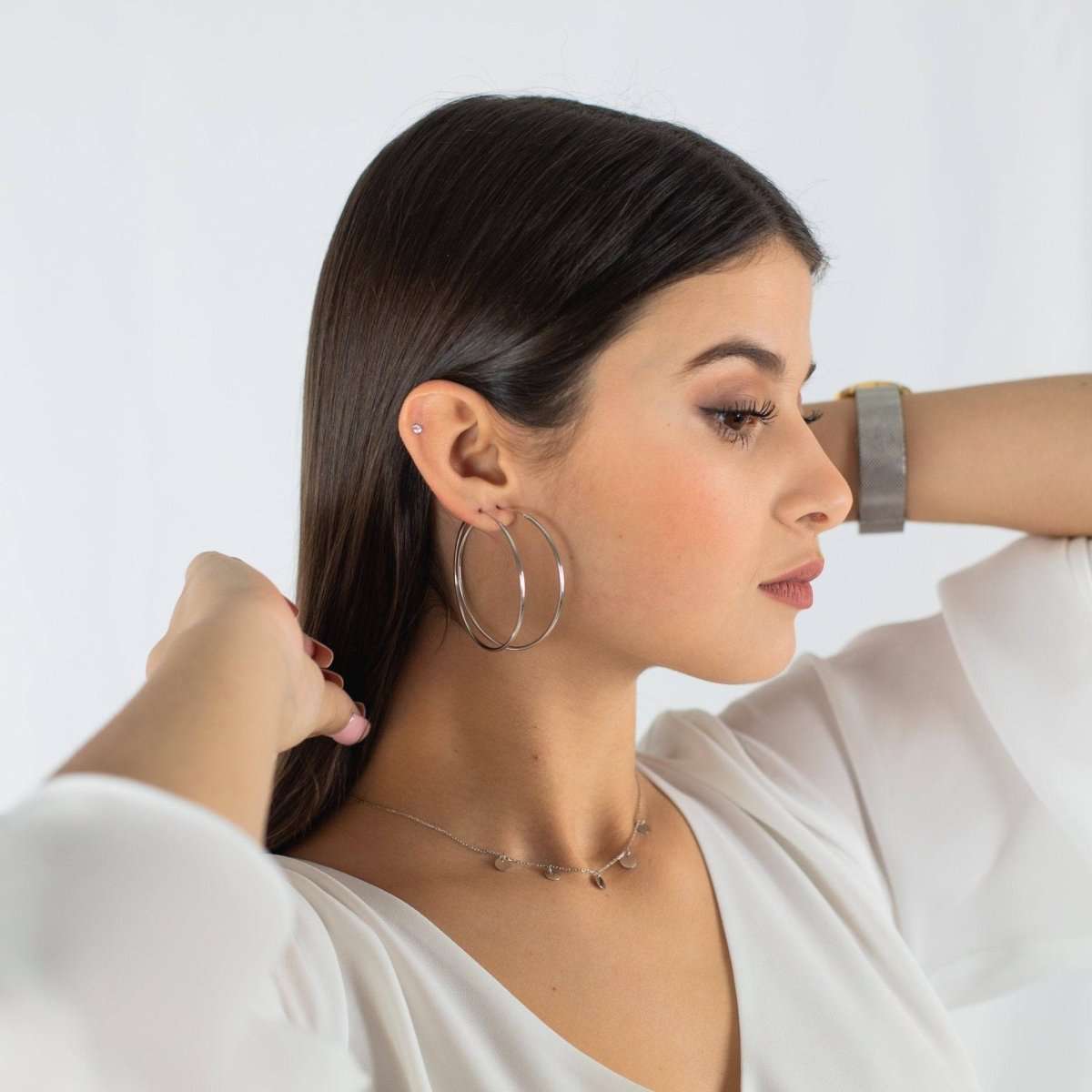 Pendientes Aros Finos - LePetiteMarie