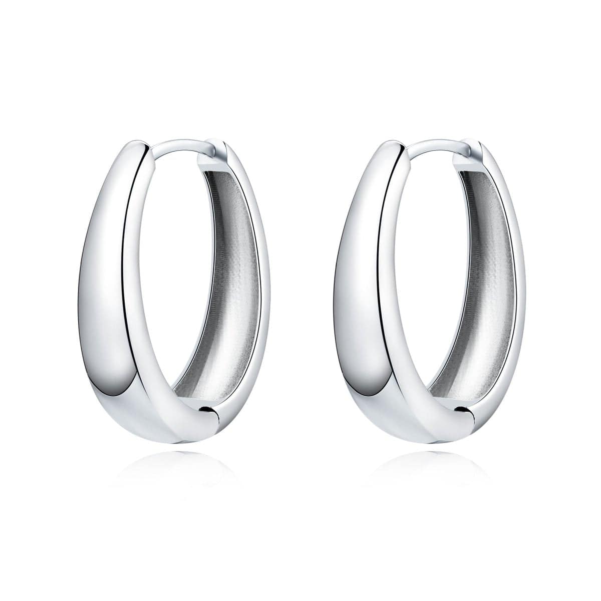 Pendientes "Aros Oval" - LePetiteMarie