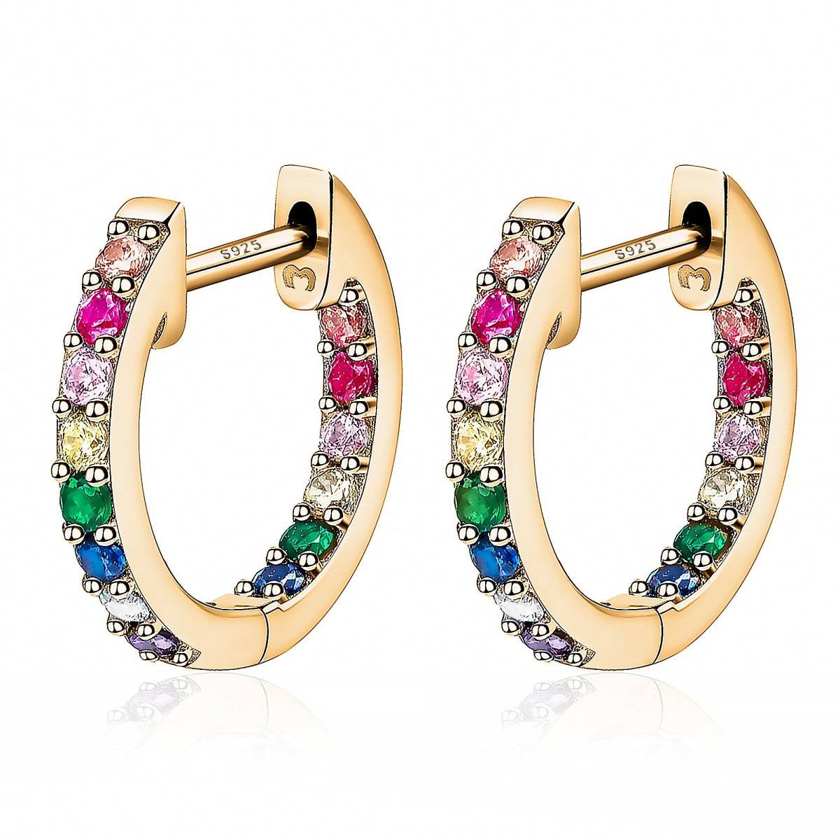 Pendientes "Aros Multicolor" - LePetiteMarie