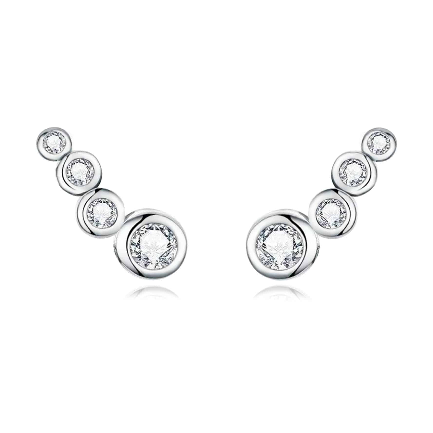 Pendientes "Burbujas Circonitas" - LePetiteMarie