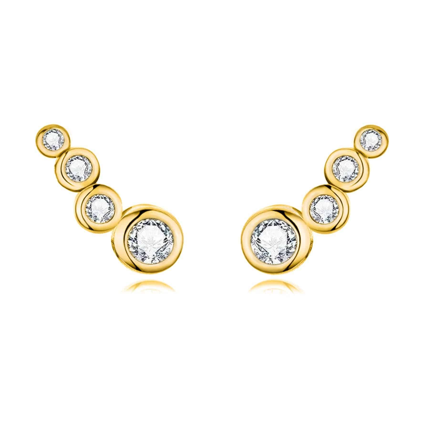 Pendientes "Burbujas Circonitas" - LePetiteMarie
