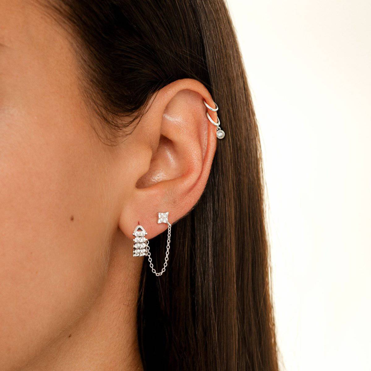 Pendientes Cadena Gema - LePetiteMarie