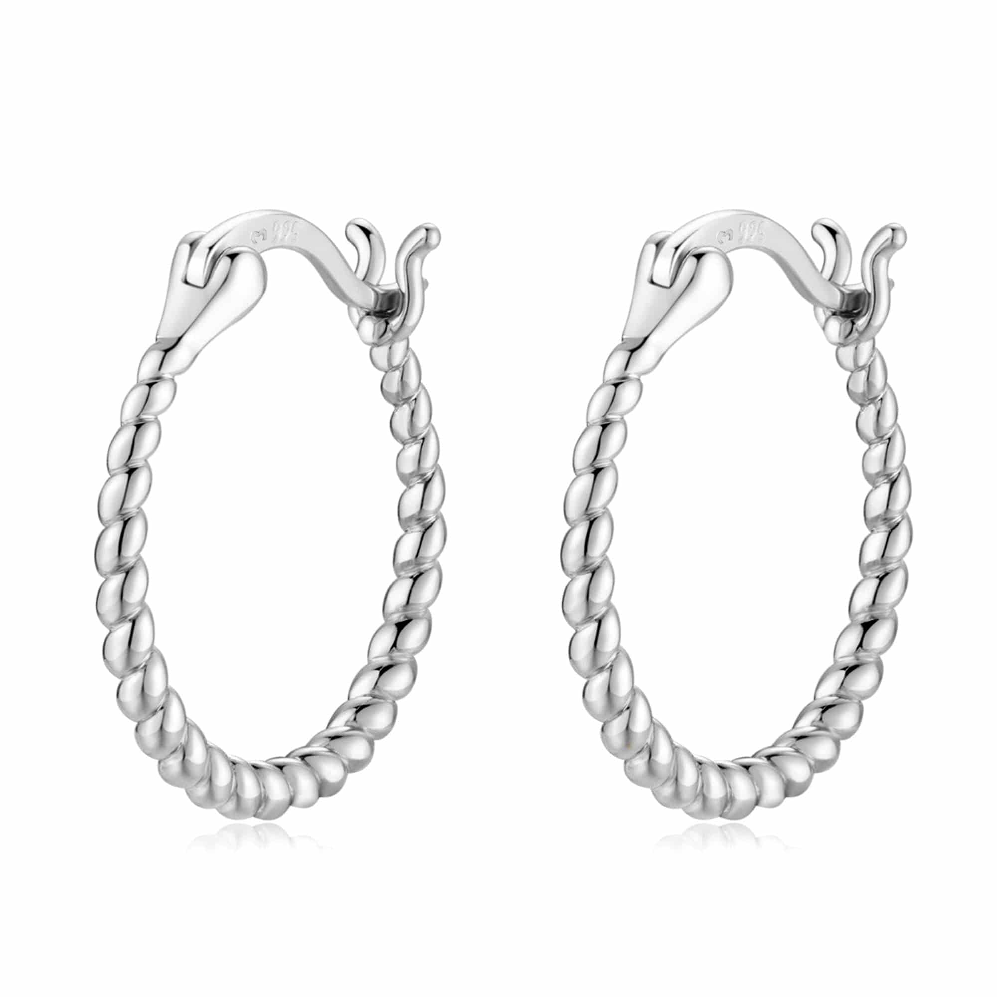 Pendientes "Argolla Trenza" - LePetiteMarie