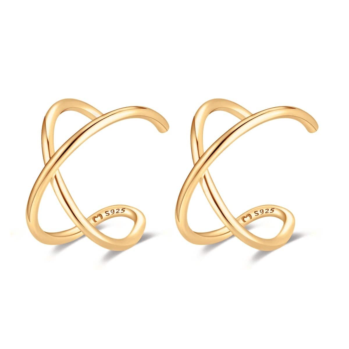 Pendientes "Ear Cuff-X" - LePetiteMarie