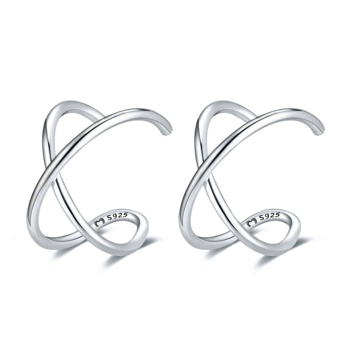 Pendientes "Ear Cuff-X" - LePetiteMarie