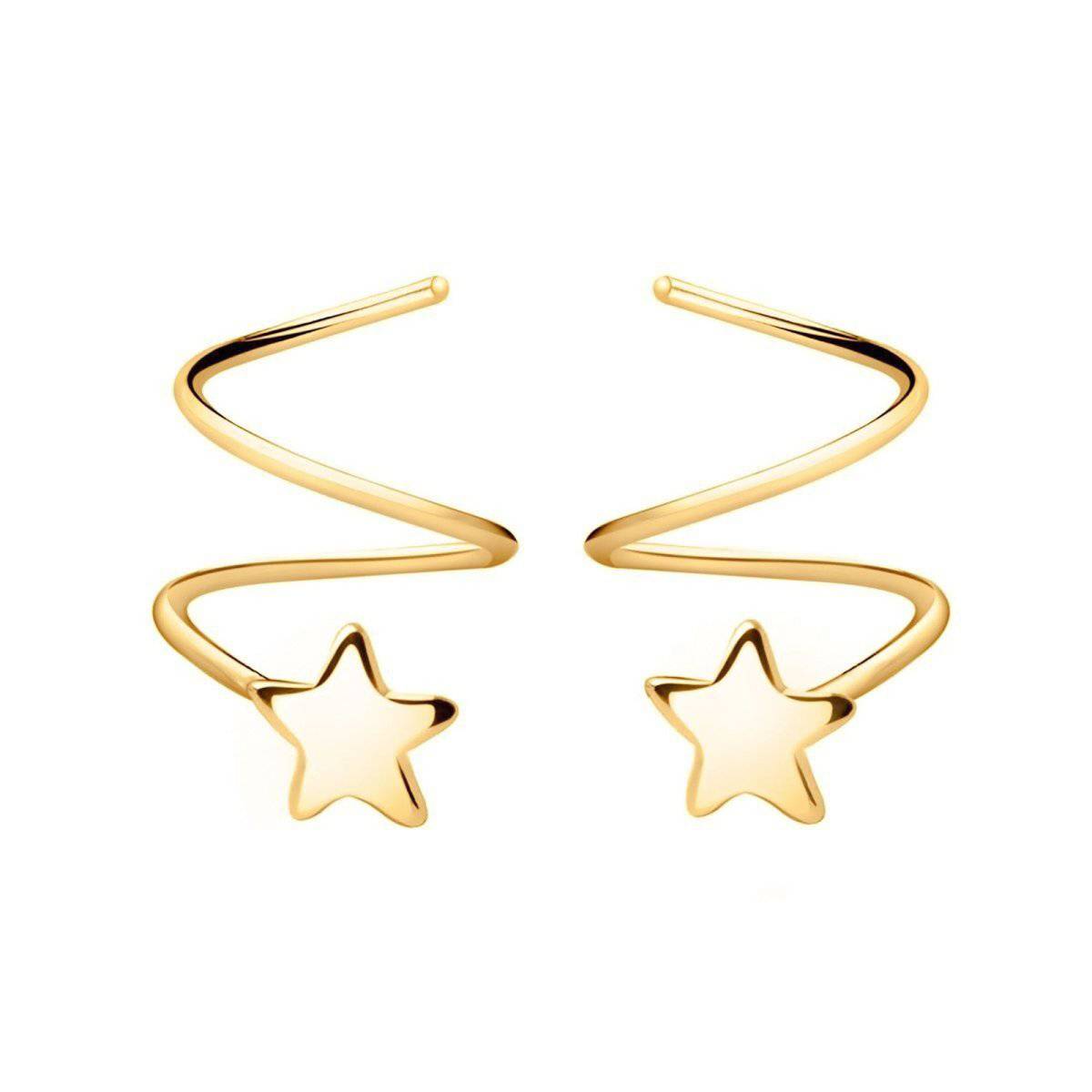 Pendientes Estrella Espiral - LePetiteMarie