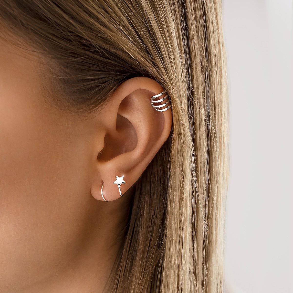 Pendientes Estrella Espiral - LePetiteMarie