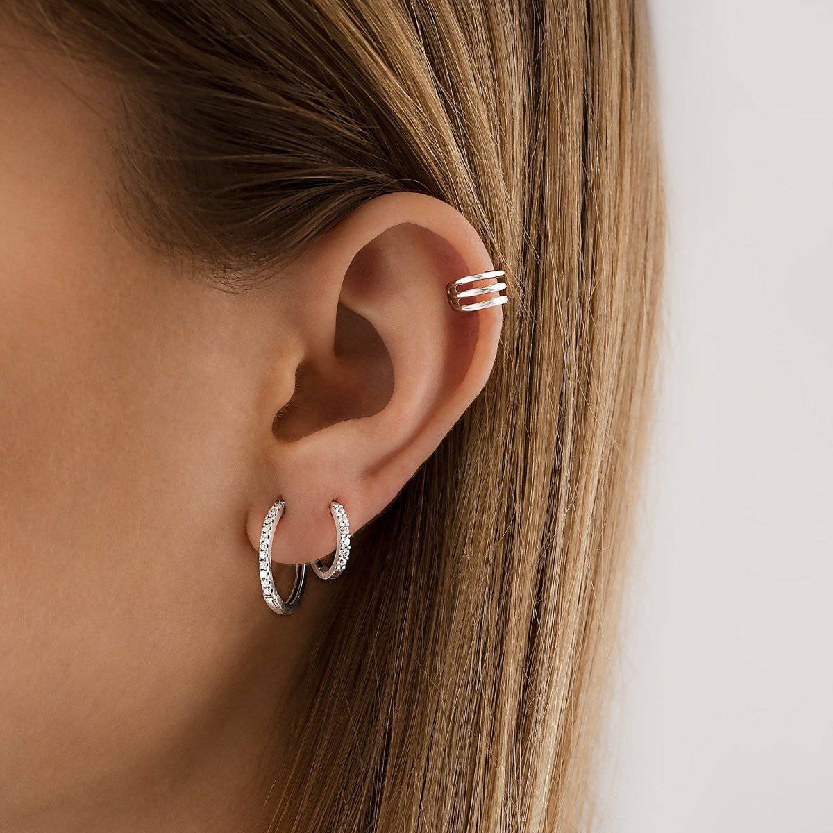 Pendientes Finas Circonitas - LePetiteMarie