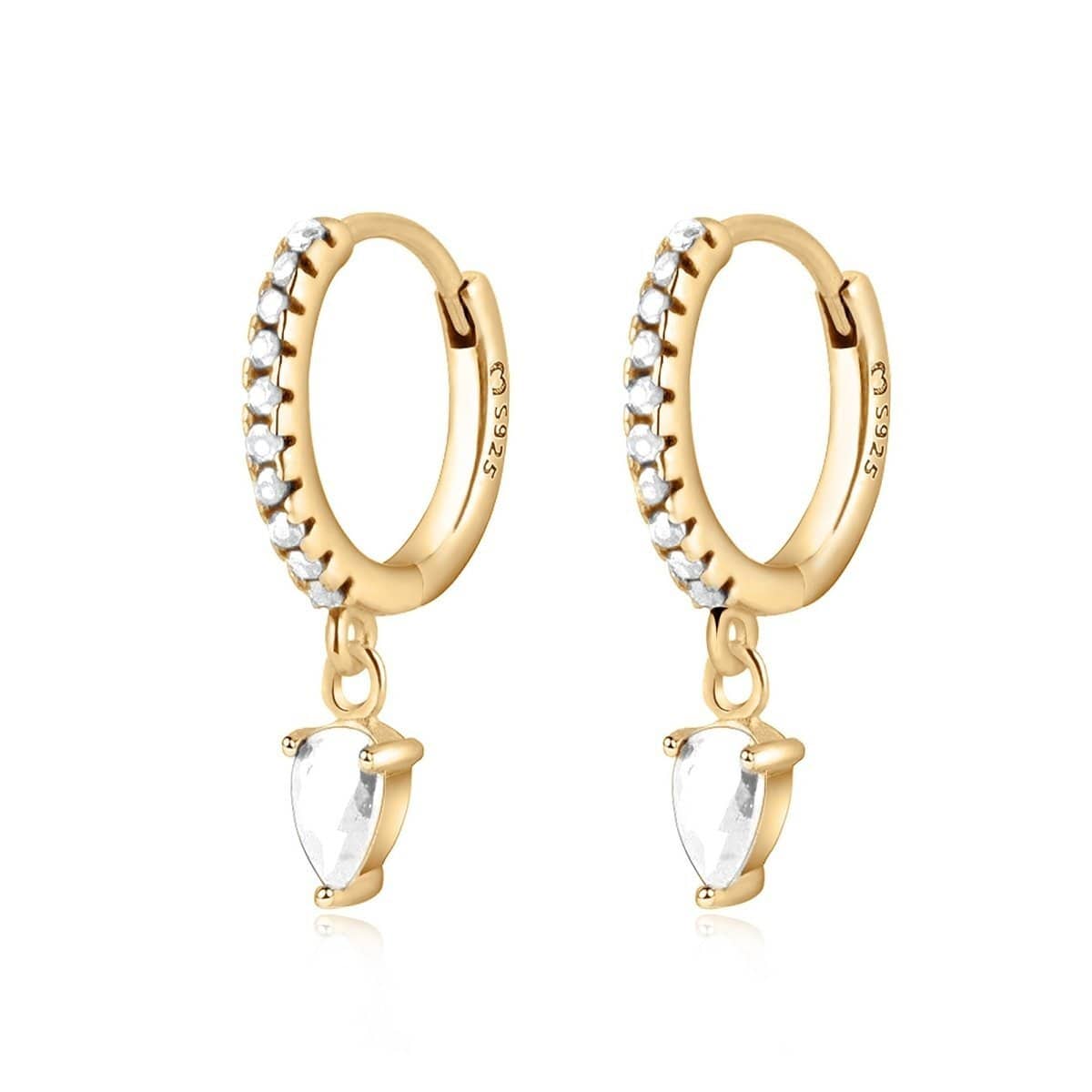 Pendientes Gota Circonita - LePetiteMarie