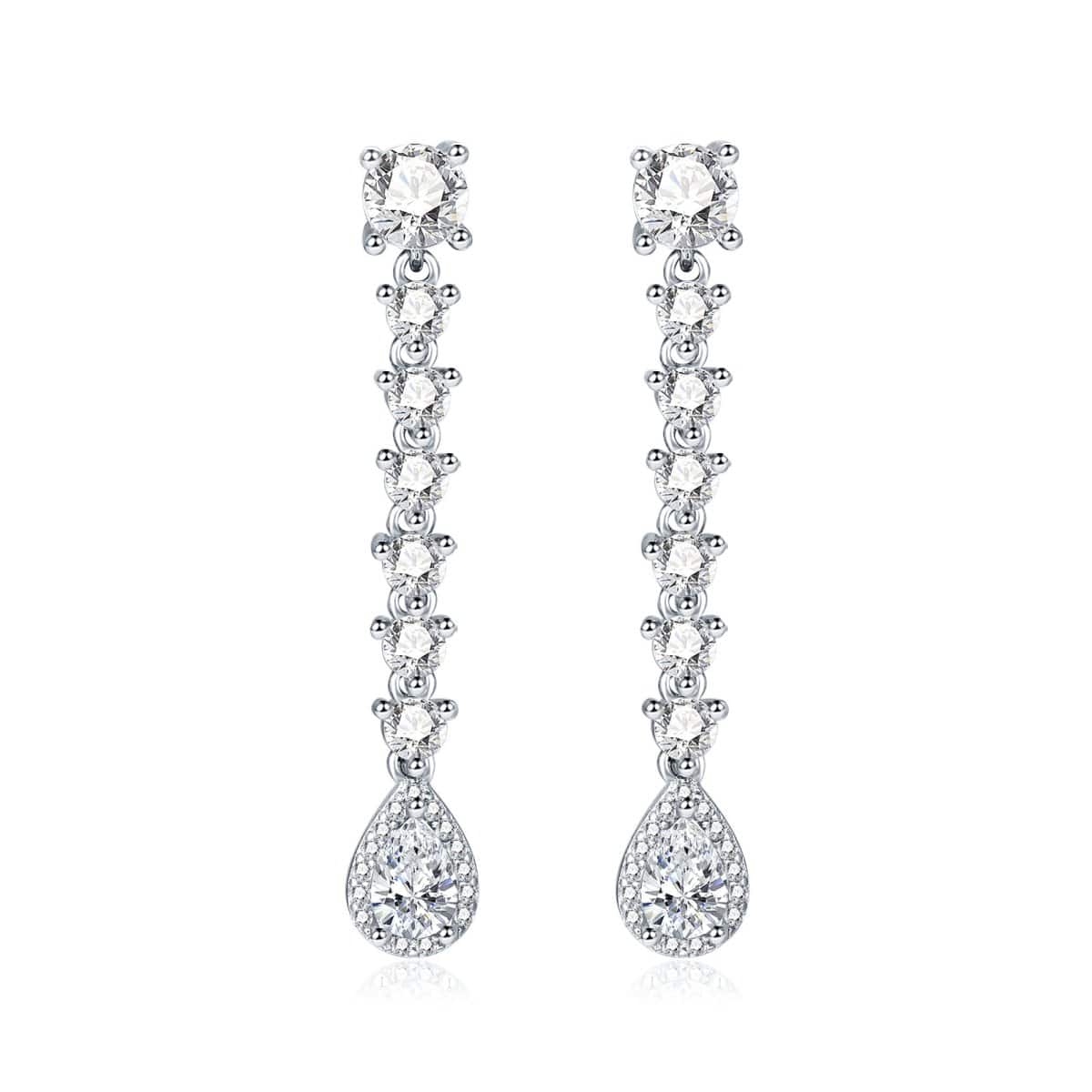 Pendientes "Hilo de Circonitas" - LePetiteMarie