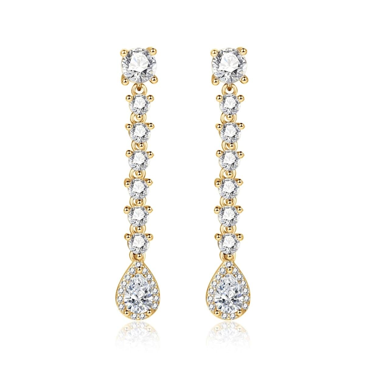 Pendientes "Hilo de Circonitas" - LePetiteMarie