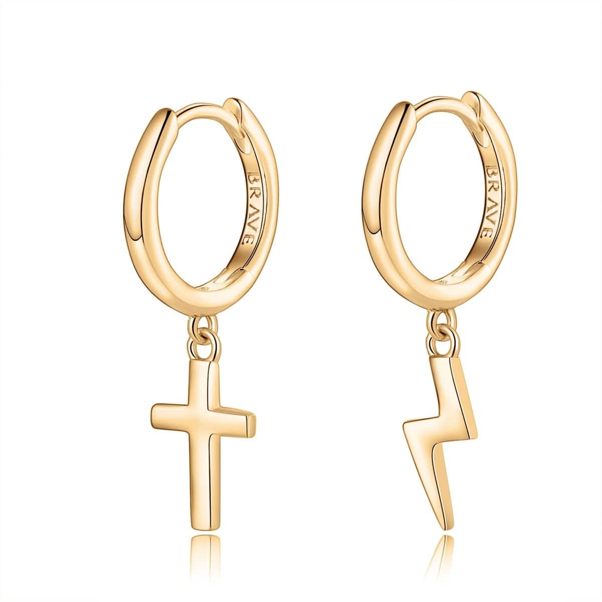 Pendientes Hombre BRAVE "Power" - LePetiteMarie