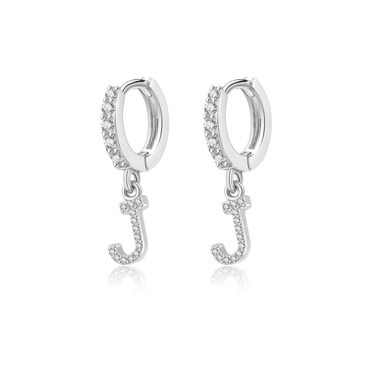 Pendientes Inicial Hoops - LePetiteMarie