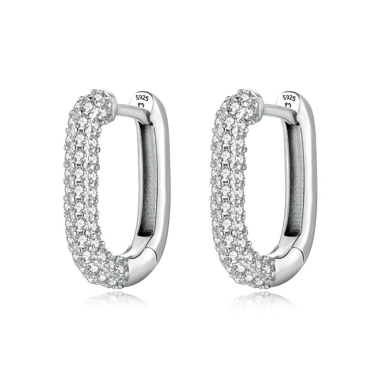 Pendientes "Lateral Brillante" - LePetiteMarie