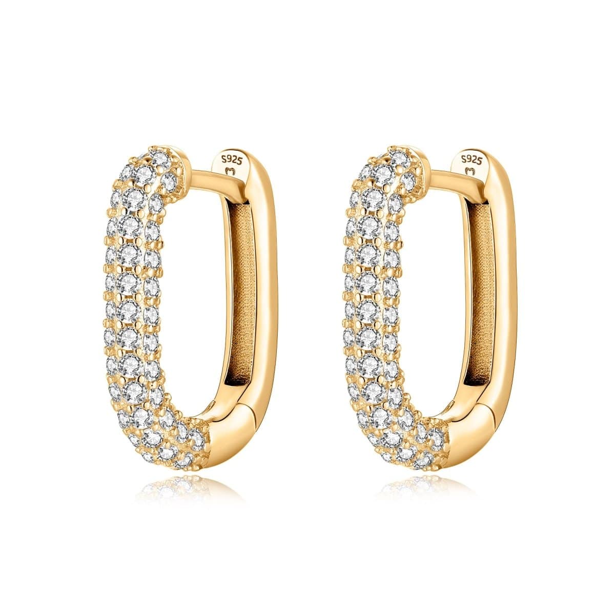 Pendientes "Lateral Brillante" - LePetiteMarie