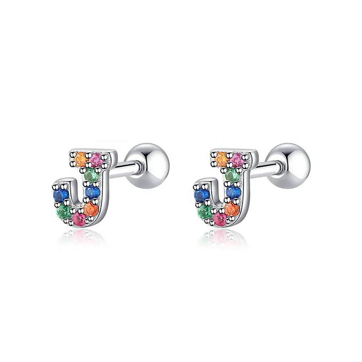 Pendientes Letritas Color - LePetiteMarie