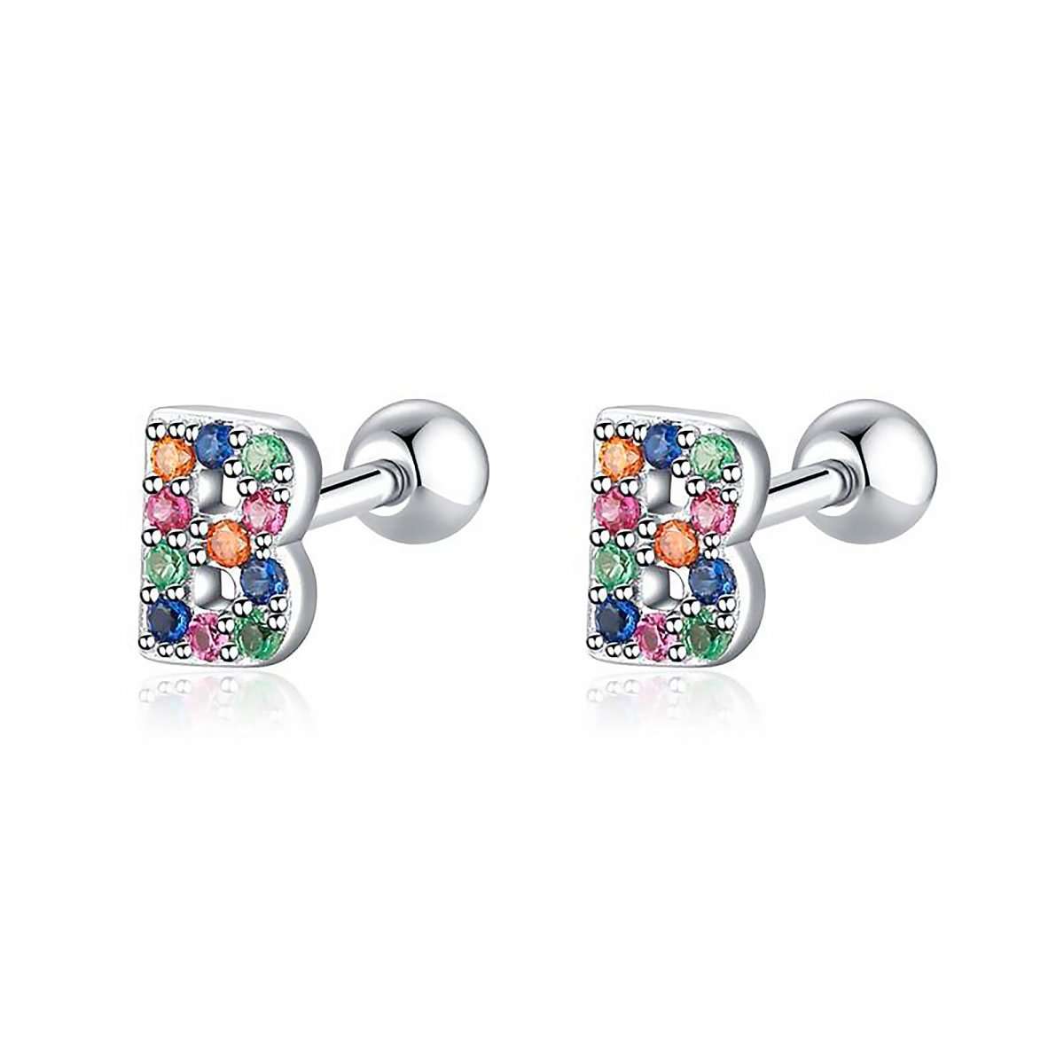 Pendientes Letritas Color - LePetiteMarie