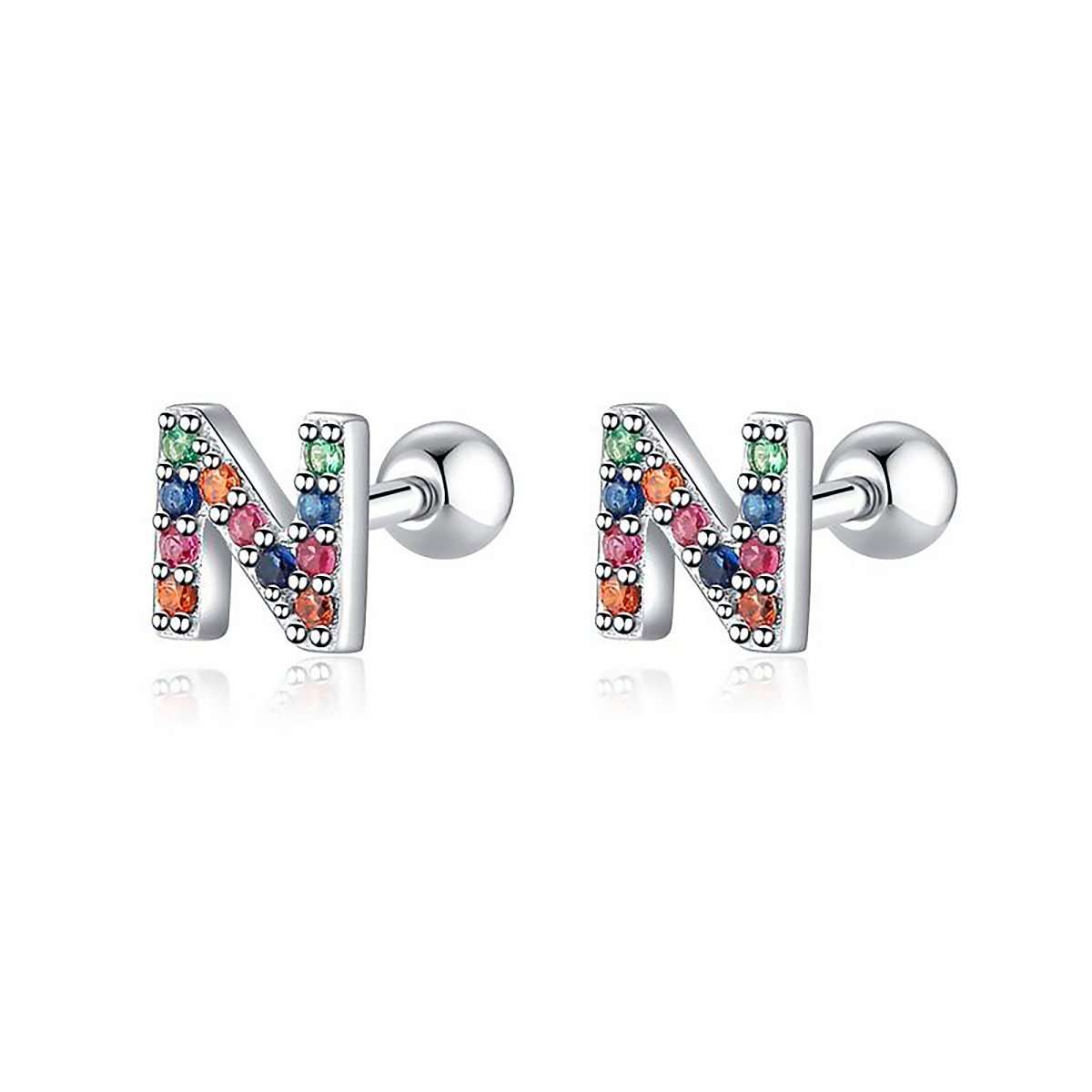 Pendientes Letritas Color - LePetiteMarie
