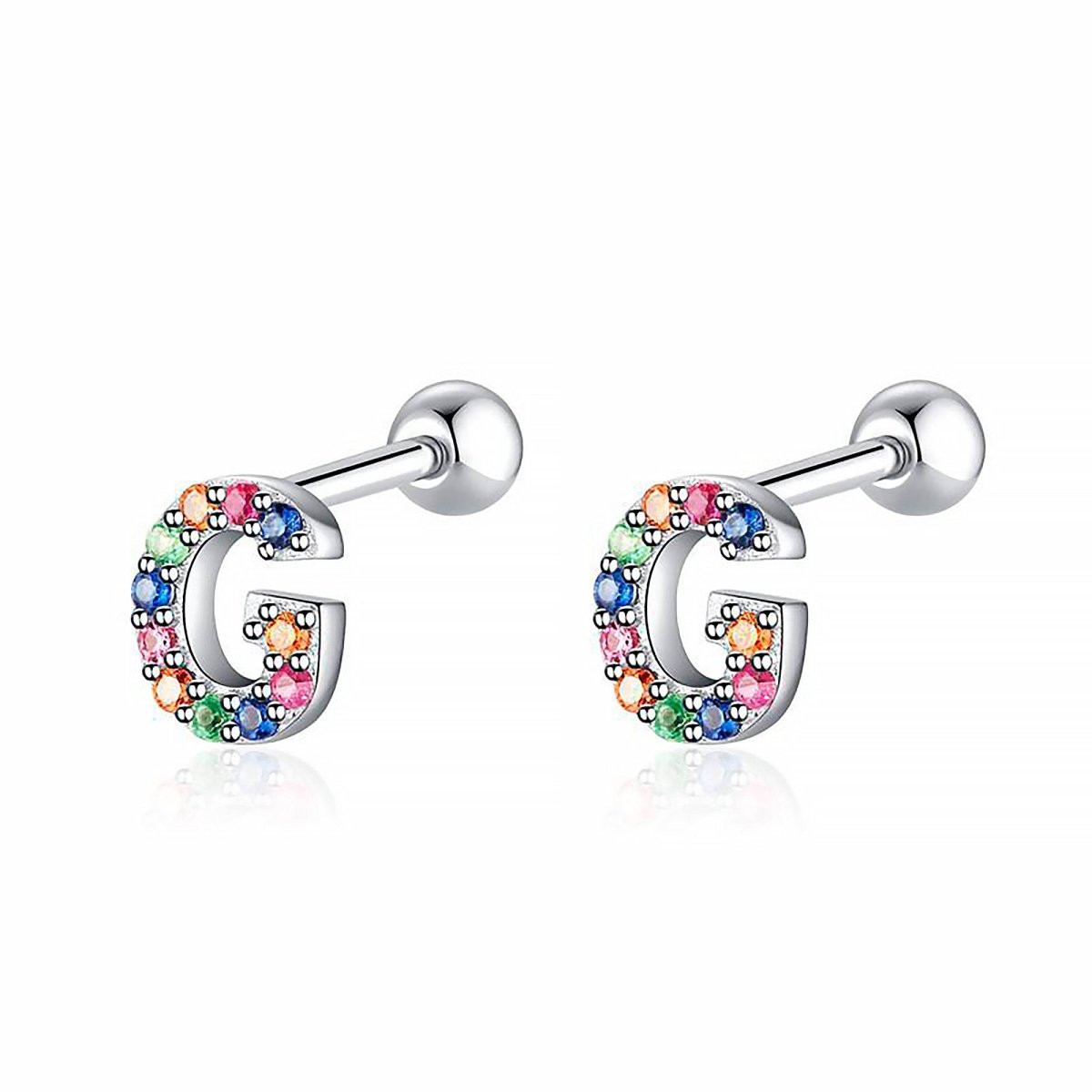 Pendientes Letritas Color - LePetiteMarie