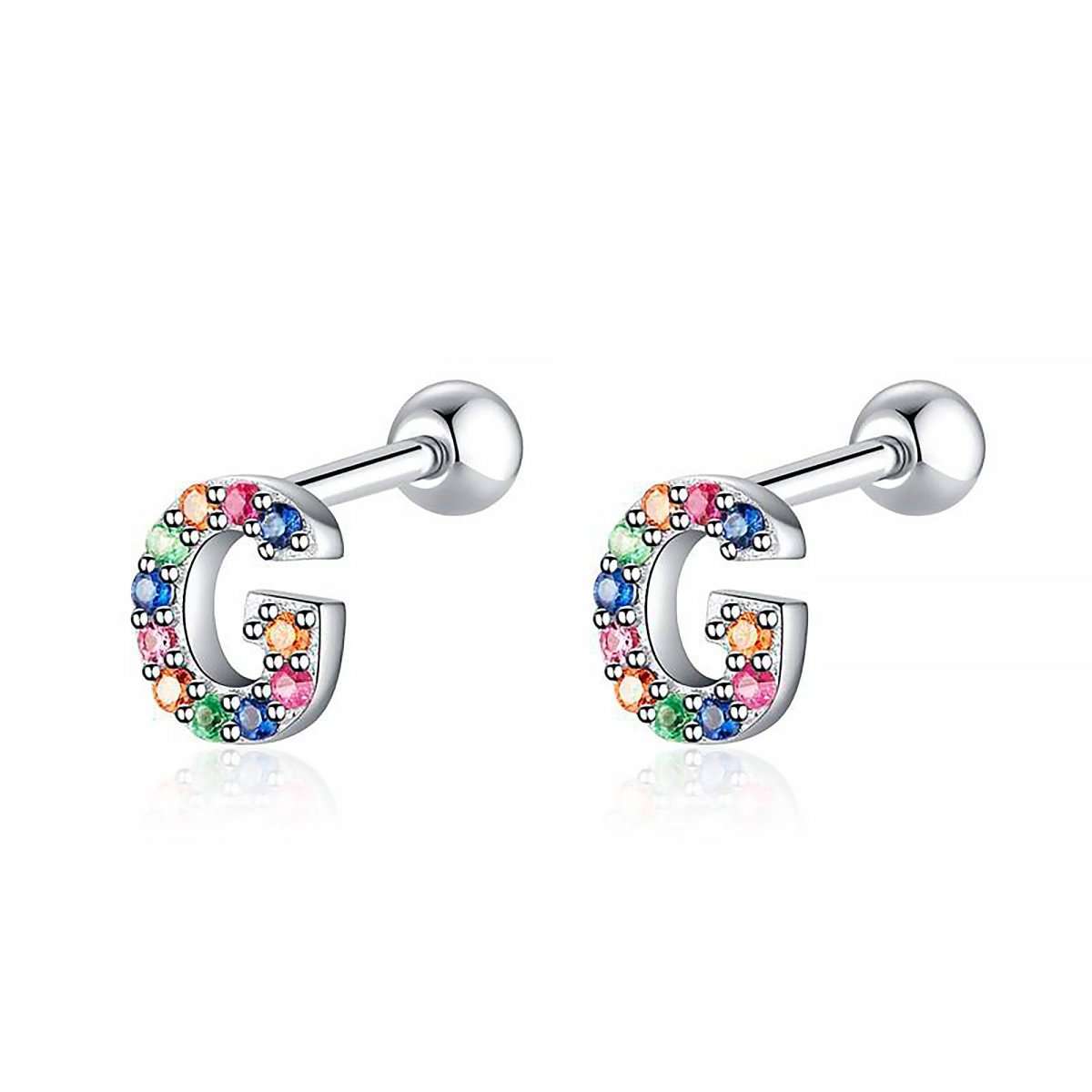 Pendientes Letritas Color - LePetiteMarie