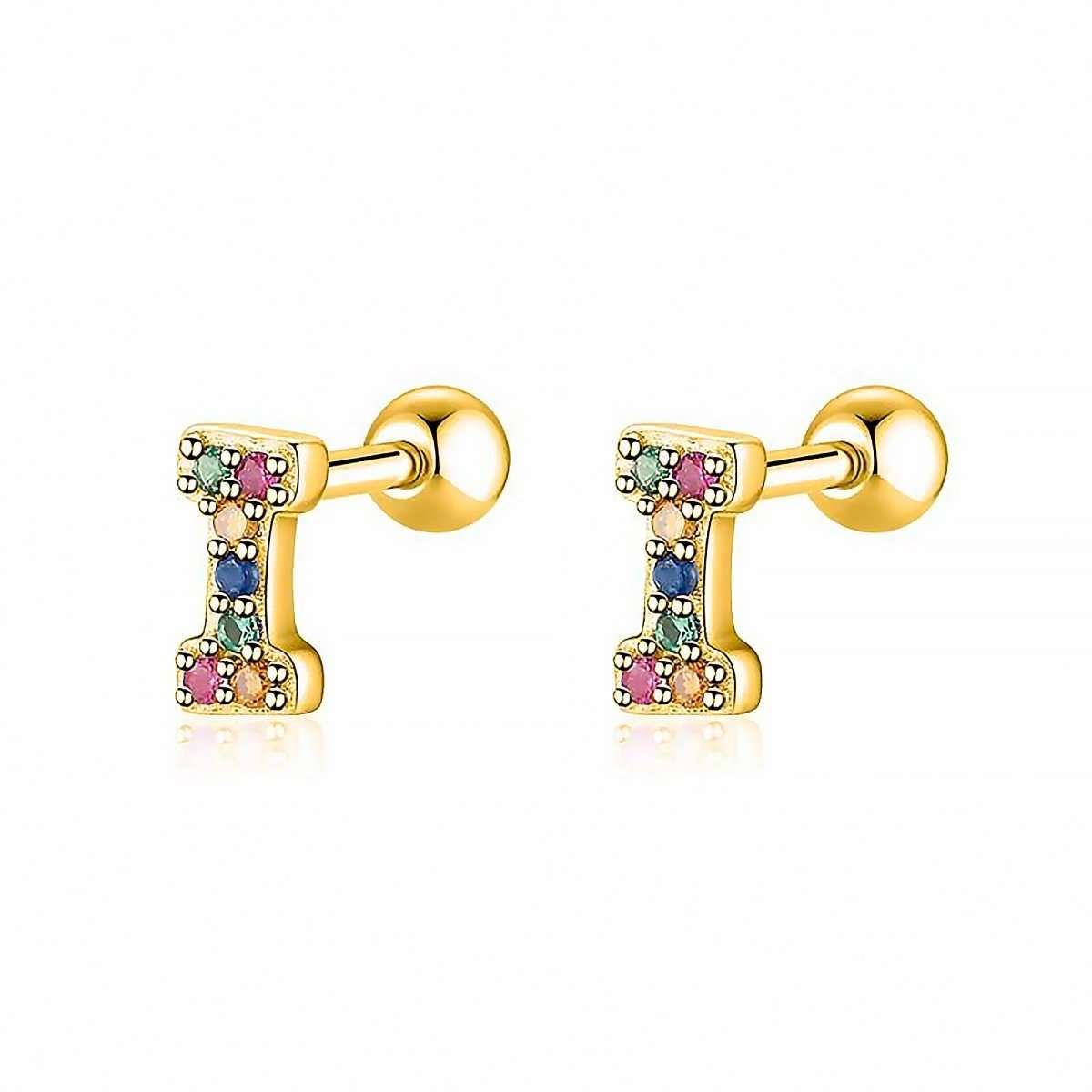 Pendientes Letritas Color - LePetiteMarie