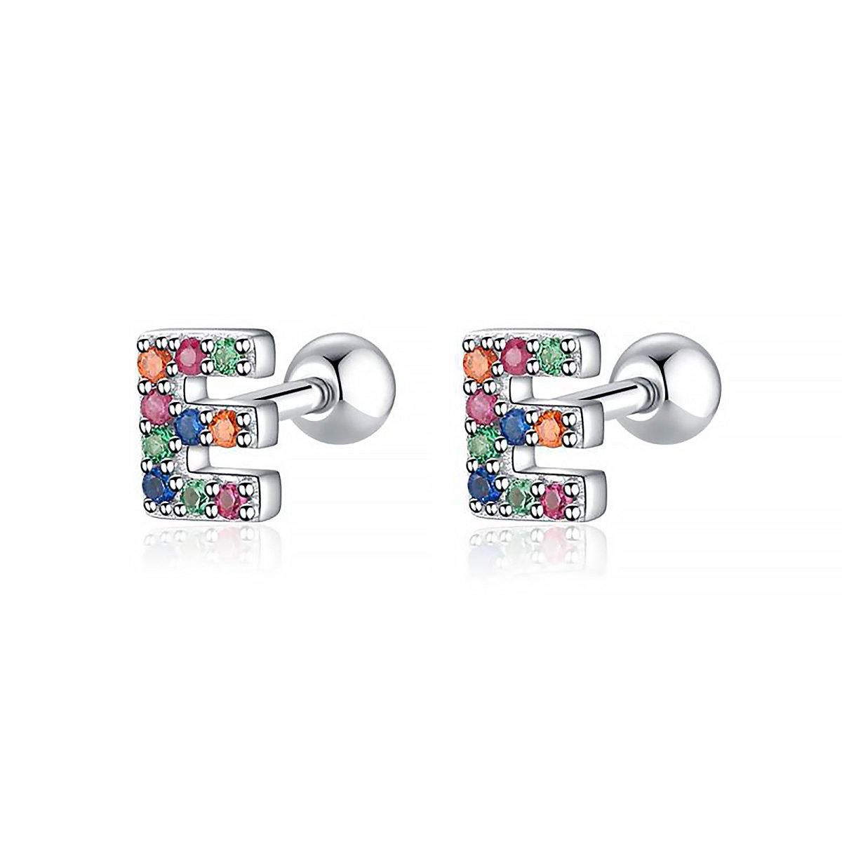 Pendientes Letritas Color - LePetiteMarie