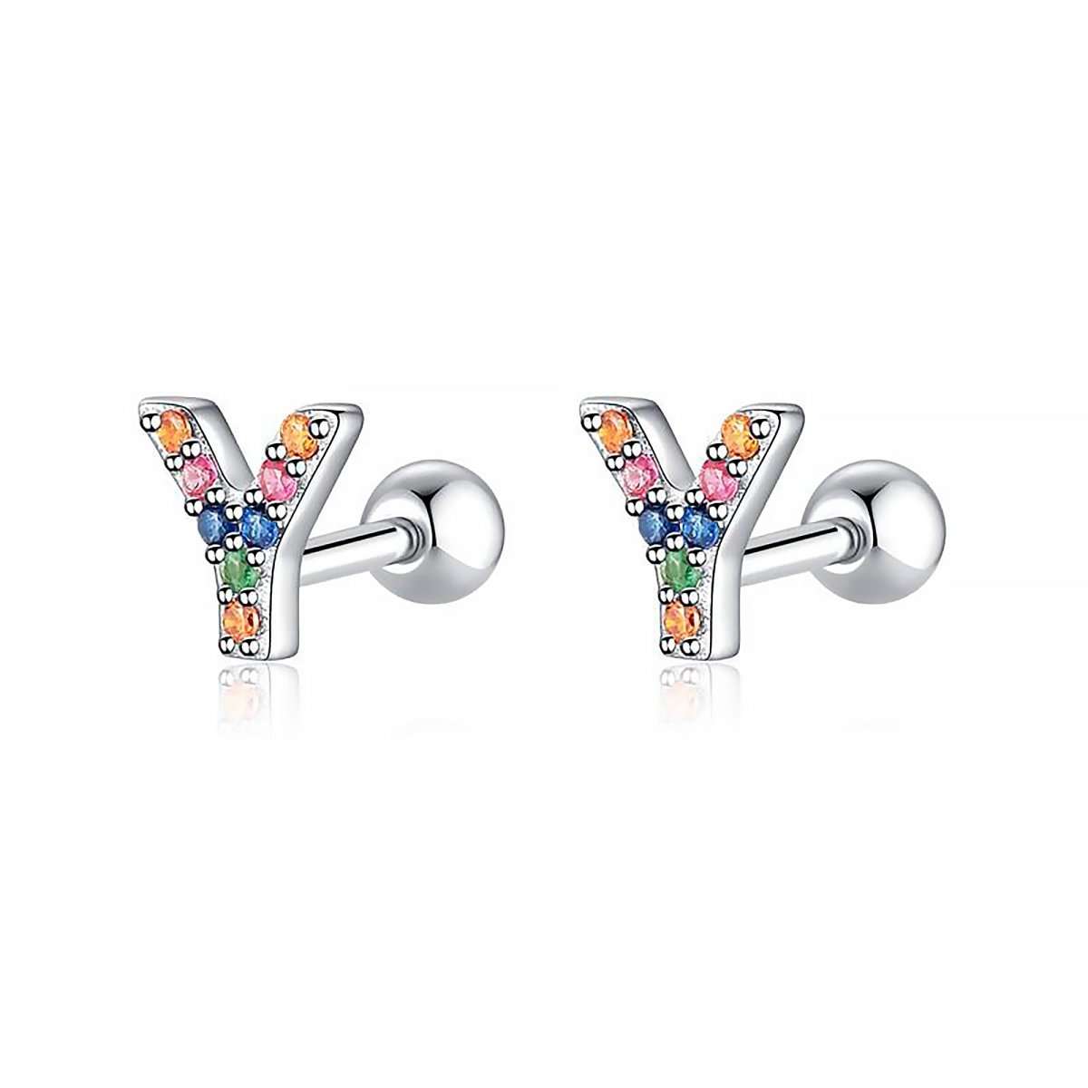 Pendientes Letritas Color - LePetiteMarie