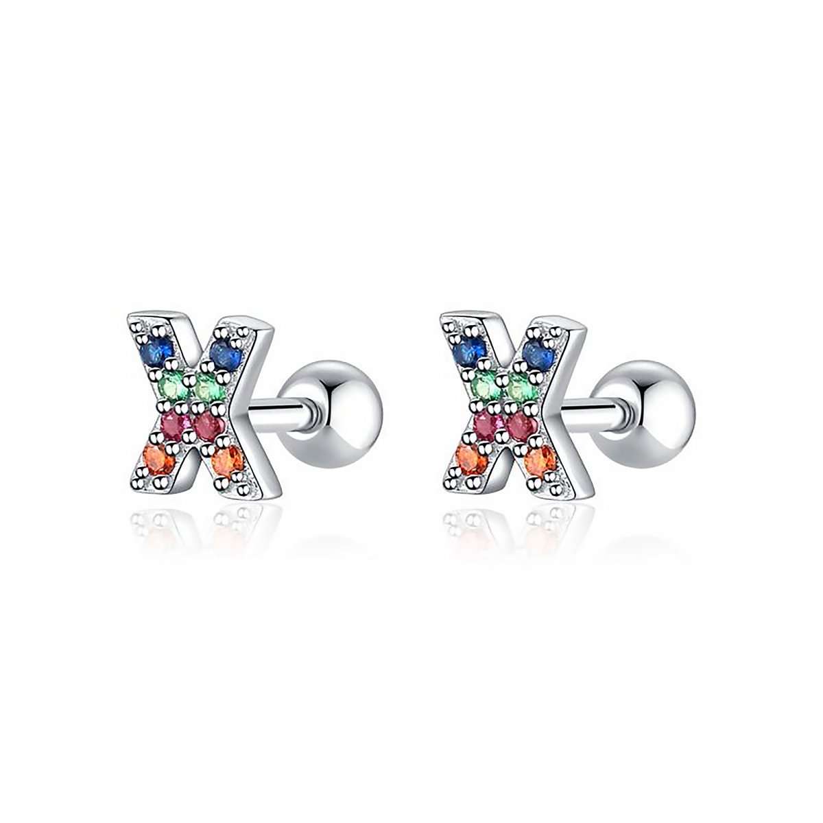 Pendientes Letritas Color - LePetiteMarie
