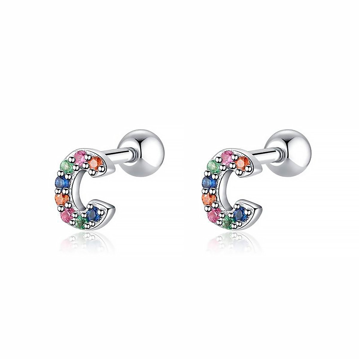 Pendientes Letritas Color - LePetiteMarie