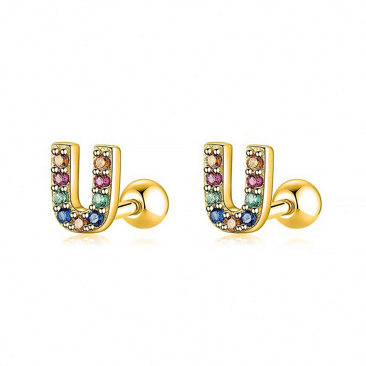 Pendientes Letritas Color - LePetiteMarie